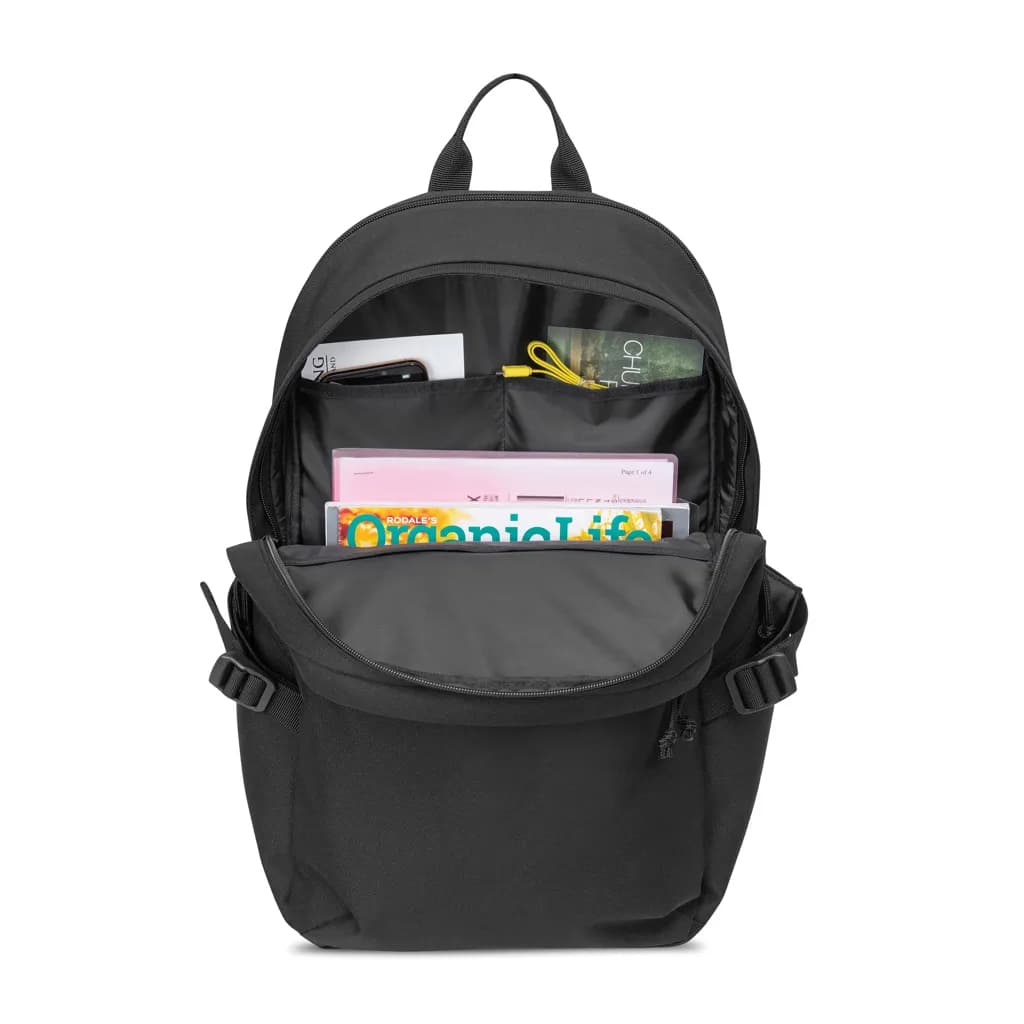 Renew AWARE™ rPET 15 Laptop-Rucksack - schwarz