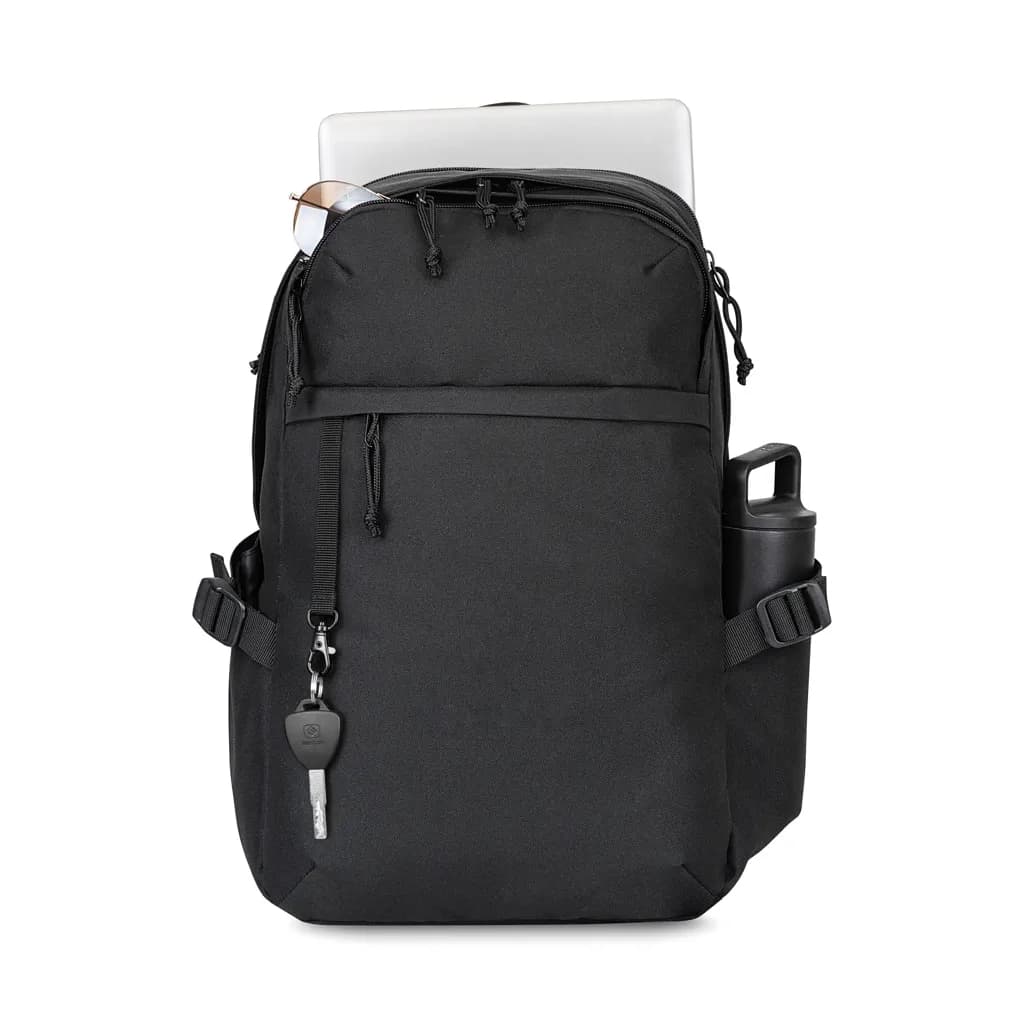 Renew AWARE™ rPET 15 Laptop-Rucksack - schwarz