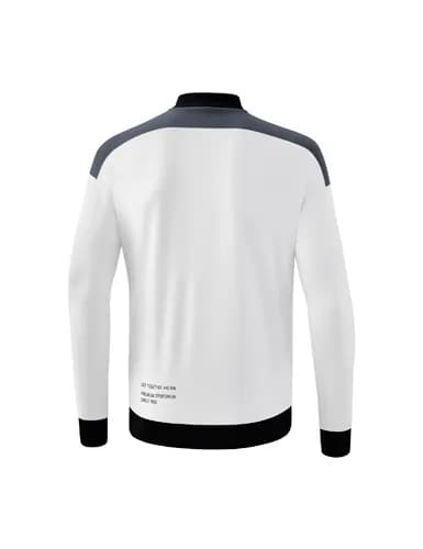 CHANGE by erima Präsentationsjacke - Erwachsene - weiß/slate grey/schwarz