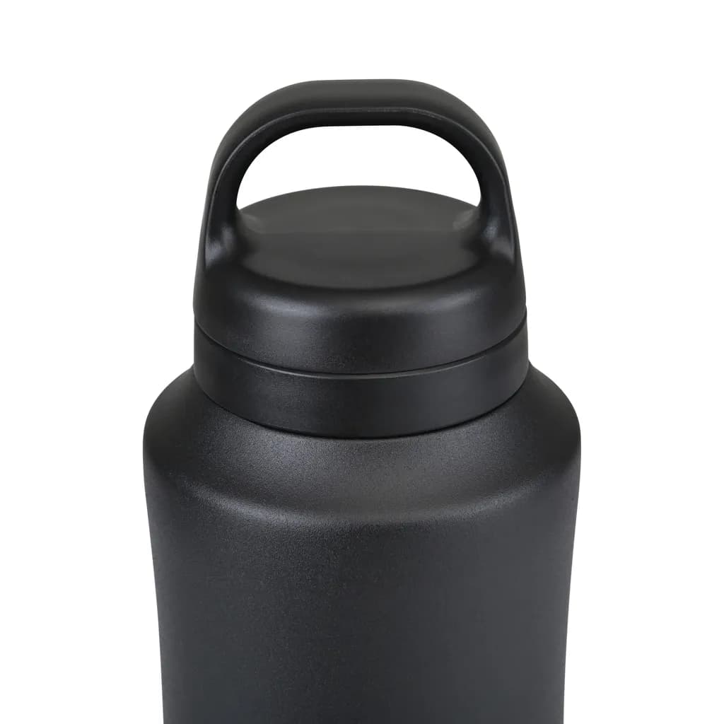 Aviana™ Rowan RCS recycelte Wasserflasche 740ml - schwarz