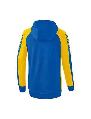 Six Wings Trainingsjacke mit Kapuze - Damen - new royal/gelb
