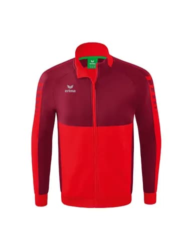 Six Wings Worker Jacke - Kinder - rot/bordeaux