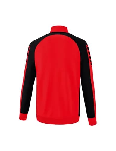 Six Wings Worker Jacke - Kinder - rot/schwarz