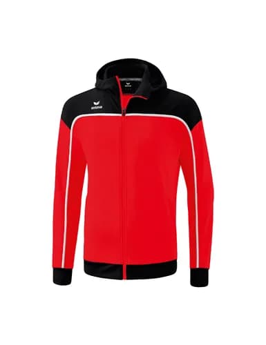 CHANGE by erima Trainingsjacke mit Kapuze - Kinder - rot/schwarz/weiß