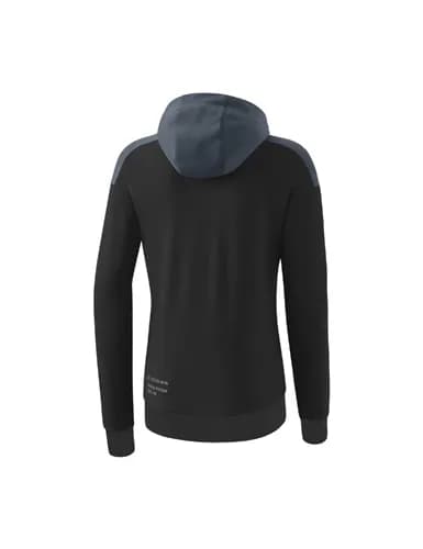 CHANGE by erima Trainingsjacke mit Kapuze - Damen - black grey/slate grey/weiß