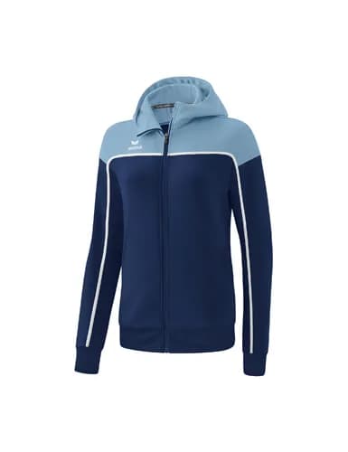 CHANGE by erima Trainingsjacke mit Kapuze - Damen - new navy/faded denim/weiß