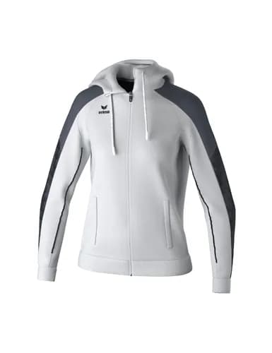 EVO STAR Trainingsjacke mit Kapuze - Damen - weiß/schwarz