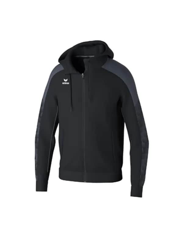 EVO STAR Trainingsjacke mit Kapuze - Kinder - schwarz/slate grey