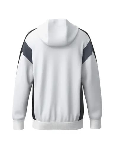 CELEBRATE 125 Training Jacket with hood - Kinder - weiß/schwarz