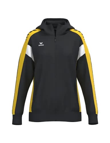 CELEBRATE 125 Training Jacket with hood - Damen - schwarz/gelb