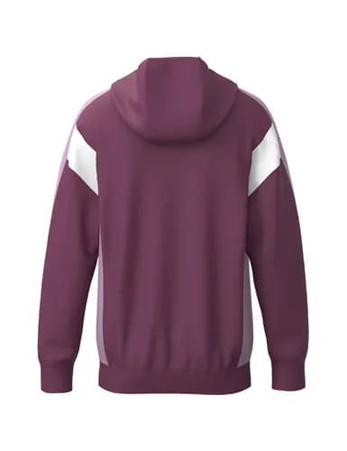 CELEBRATE 125 Training Jacket with hood - Kinder - burgundy/lavender