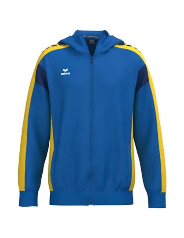 CELEBRATE 125 Training Jacket with hood - Erwachsene - new royal/gelb