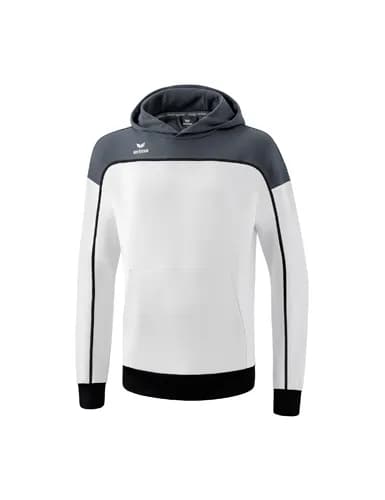 CHANGE by erima Kapuzensweat - Kinder - weiß/slate grey/schwarz