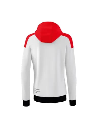 CHANGE by erima Kapuzensweat - Damen - weiß/rot/schwarz