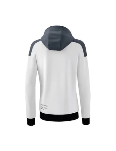 CHANGE by erima Kapuzensweat - Damen - weiß/slate grey/schwarz