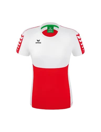 Six Wings T-Shirt - Damen - rot/weiß