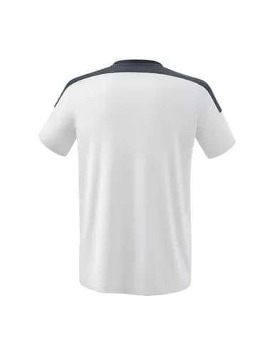 CHANGE by erima T-Shirt - Erwachsene - weiß/slate grey/schwarz