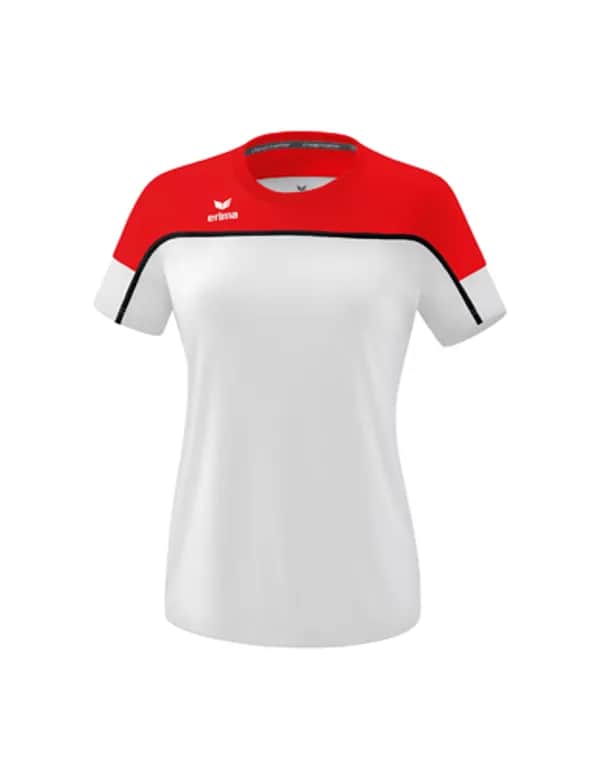 CHANGE by erima T-Shirt - Damen - weiß/rot/schwarz