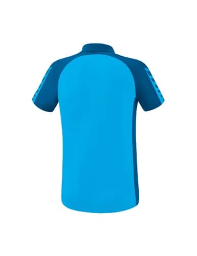 Six Wings Poloshirt - Erwachsene - curacao/mykonos