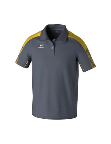 EVO STAR Poloshirt - Erwachsene - slate grey/gelb