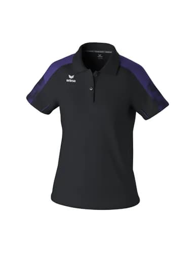 EVO STAR Poloshirt - Damen - schwarz/ultra violet