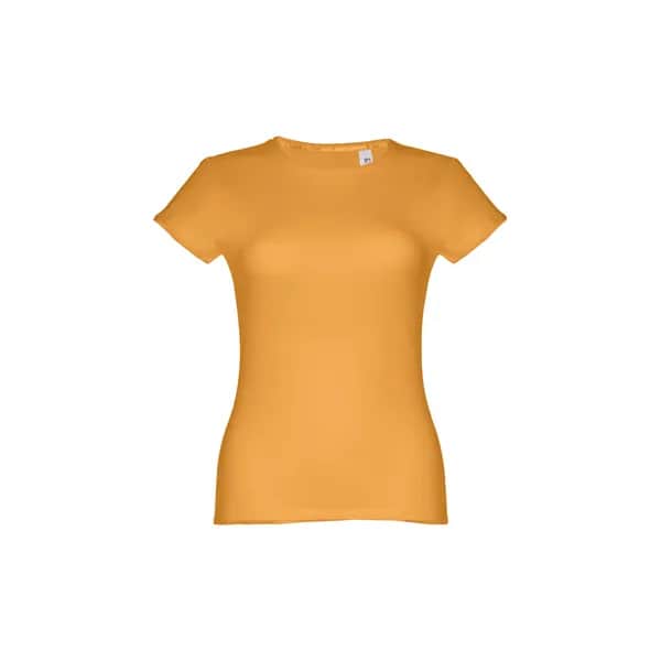 Tailliertes Damen-T-Shirt - THC SOFIA II - Dunkelgelb