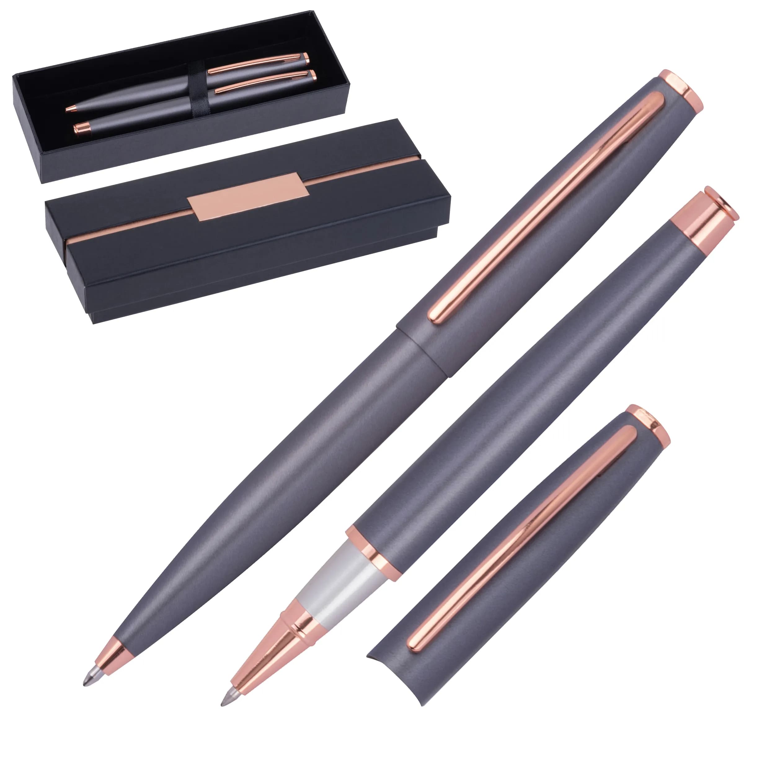 CrisMa Metall Schreibset GEORGIA - anthrazit