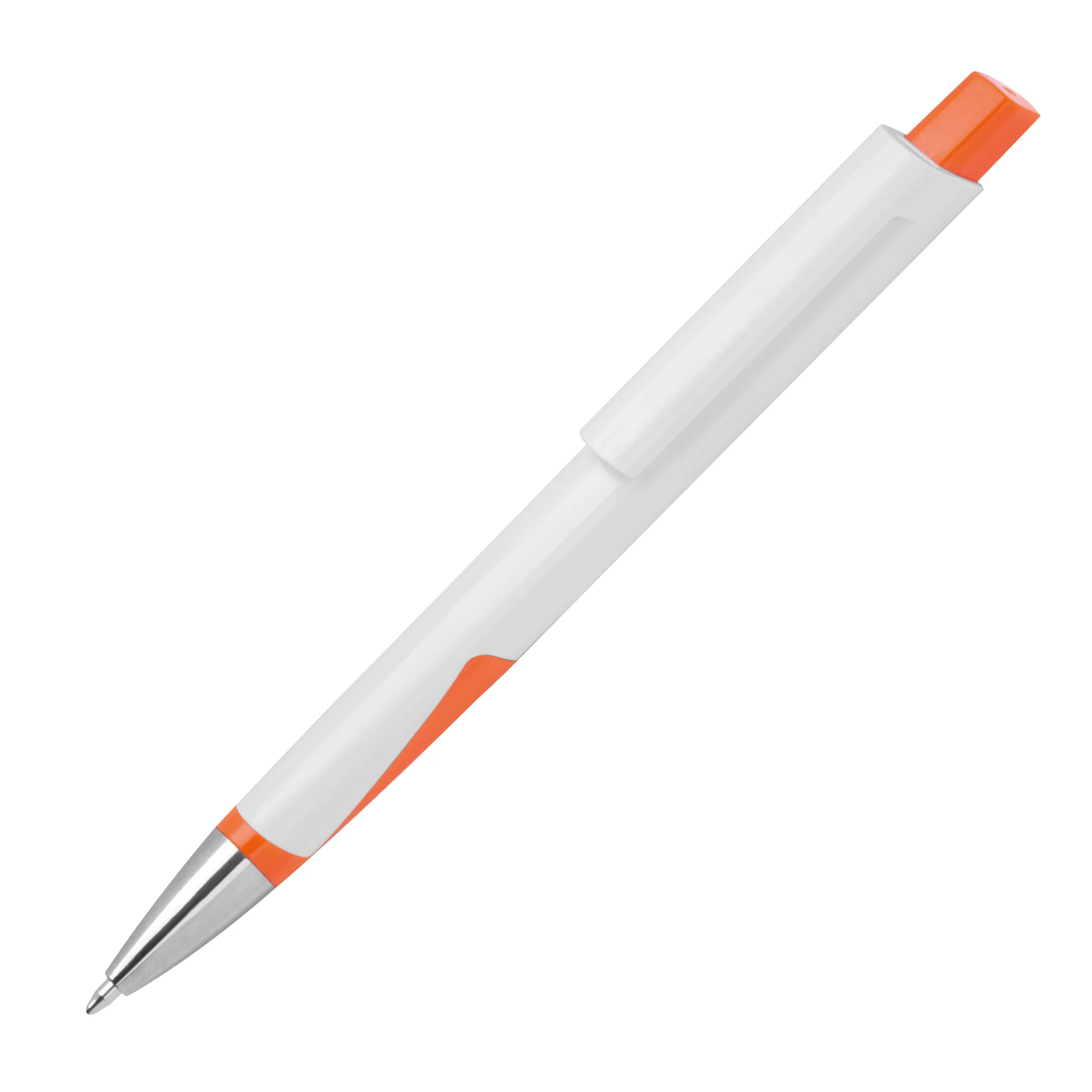 Recycelter ABS Kugelschreiber MAJA - orange