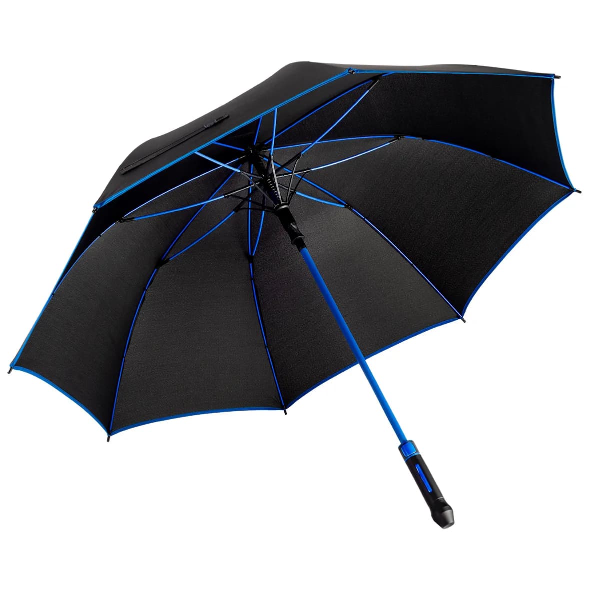 Gastschirm RIMINI - schwarz/blau