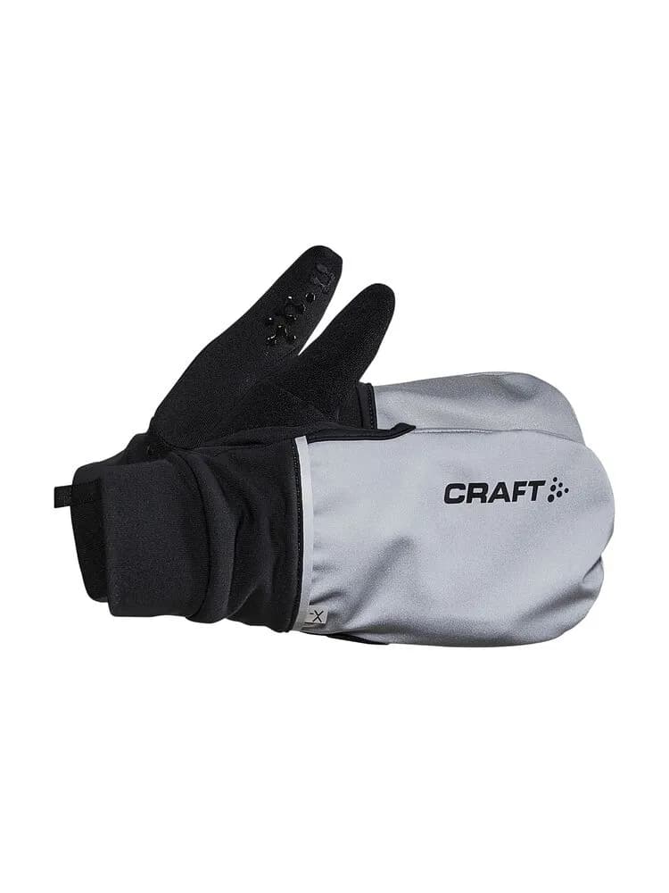 Adv Hybrid Weather Glove - Silver/Black