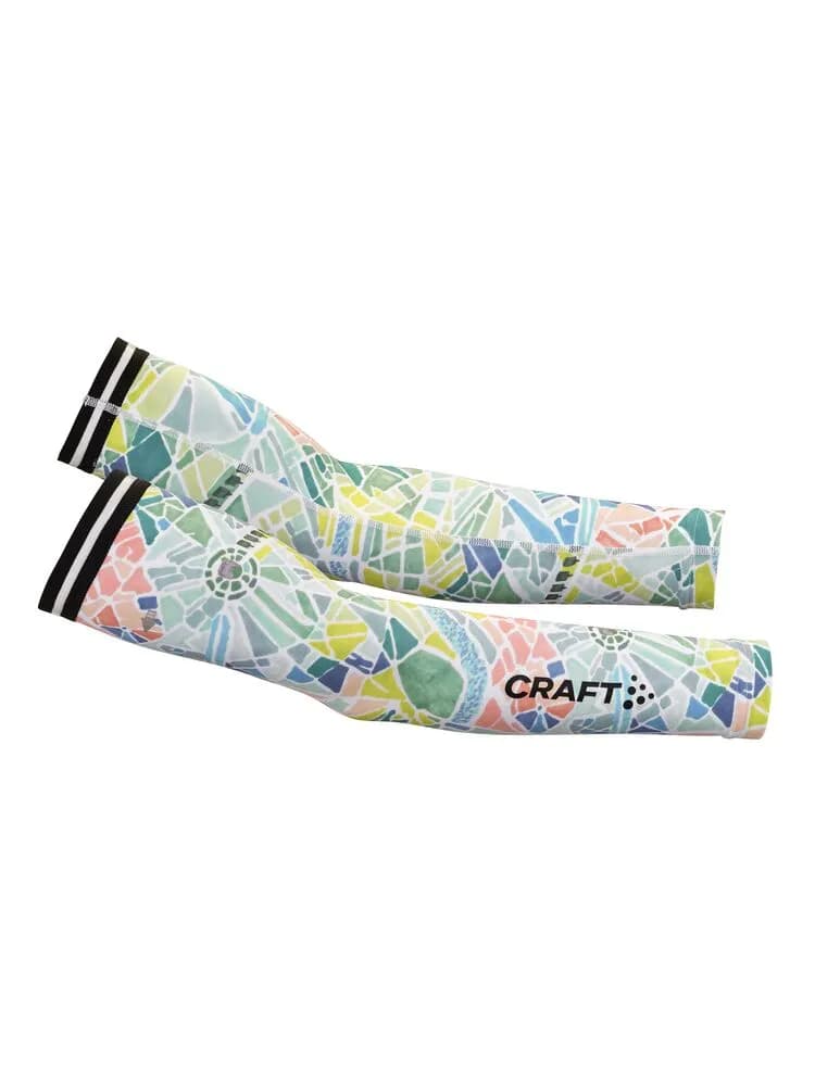 SubZ Arm Warmer - White-Multi