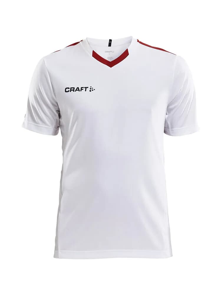 Progress Jersey Contrast M - White/Bright Red