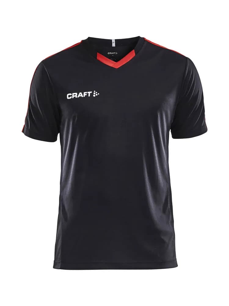 Progress Jersey Contrast M - Black/Bright Red