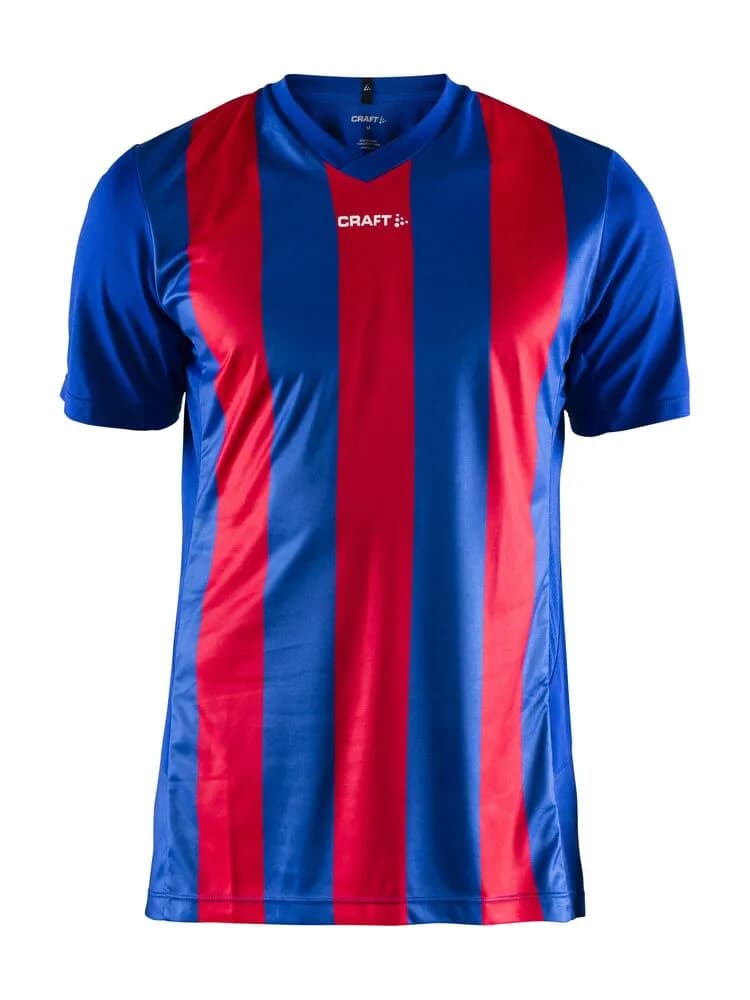 Progress Jersey Stripe M - Club Cobolt/Bright Red