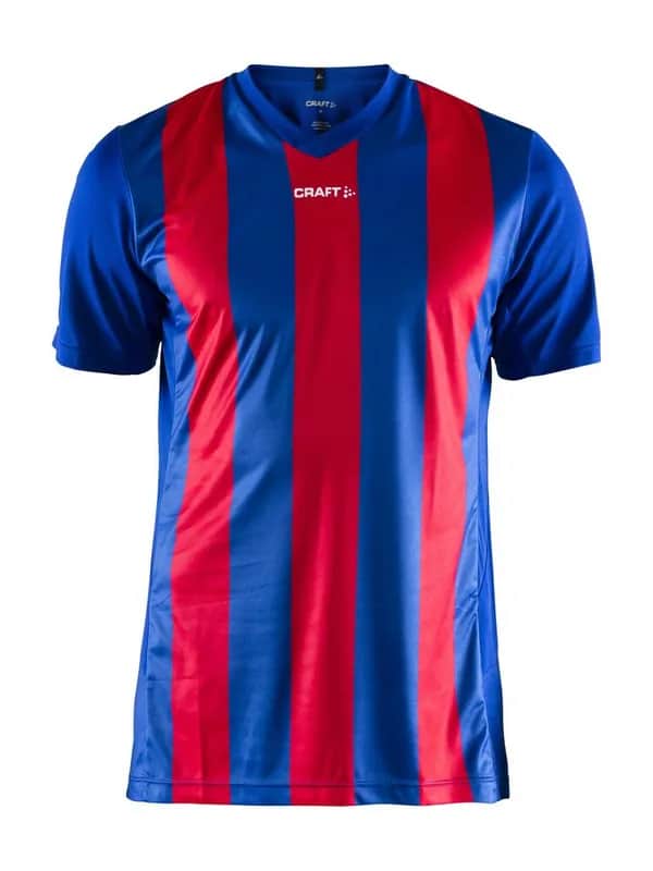 Progress Jersey Stripe M - Club Cobolt/Bright Red