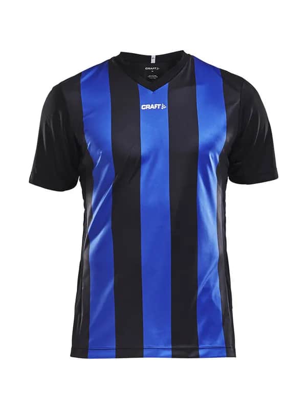 Progress Jersey Stripe M - Black/Club Cobolt