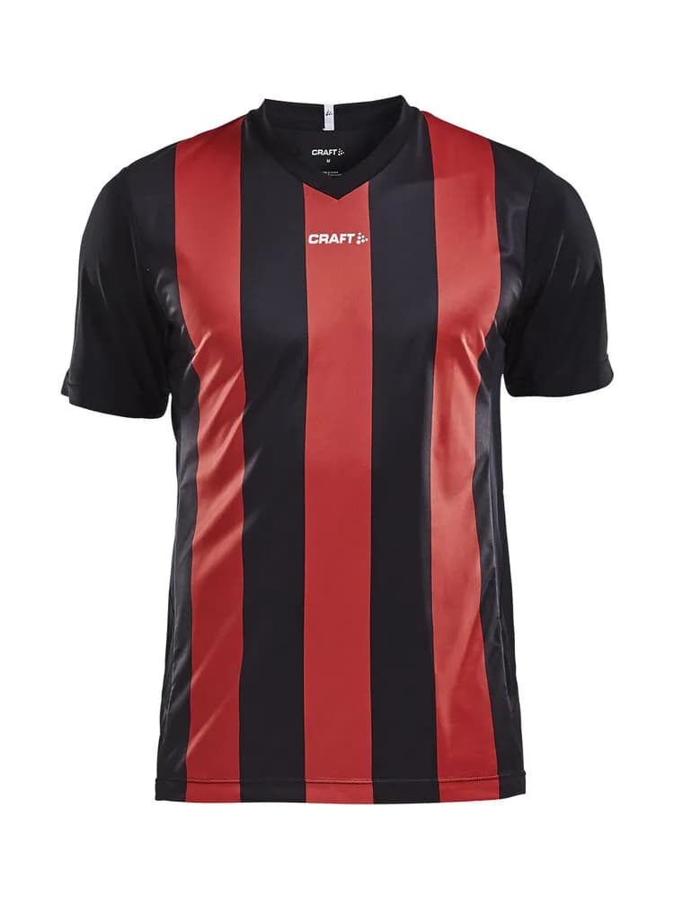 Progress Jersey Stripe M - Black/Bright Red