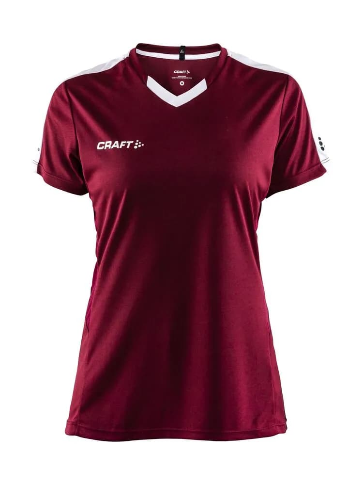 Progress Jersey Contrast W - Maroon