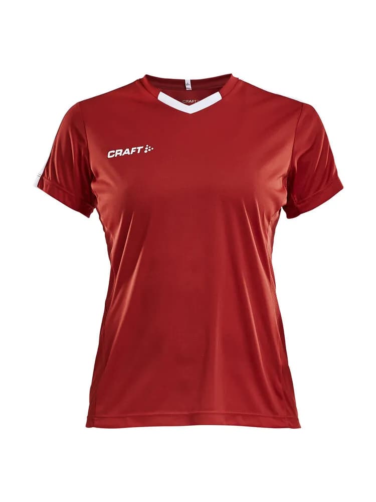 Progress Jersey Contrast W - Bright Red