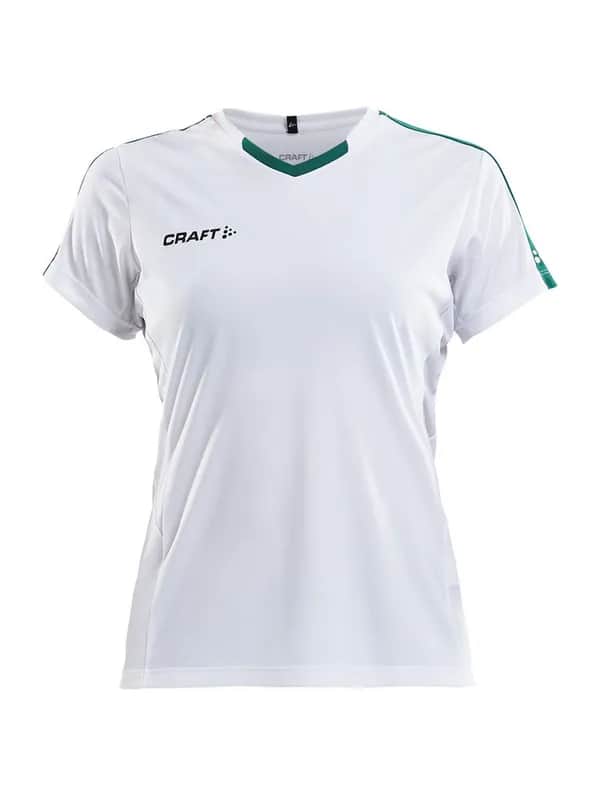Progress Jersey Contrast W - White/Team Green
