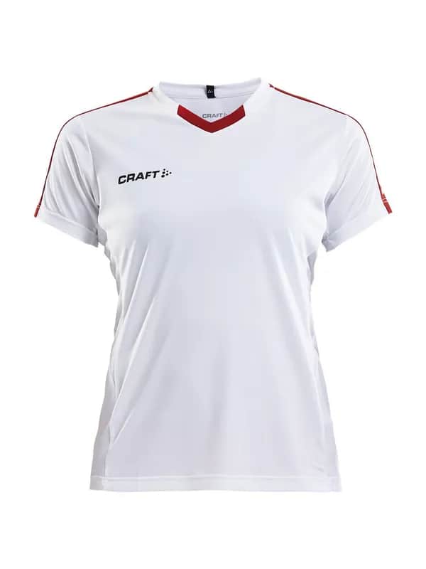 Progress Jersey Contrast W - White/Bright Red
