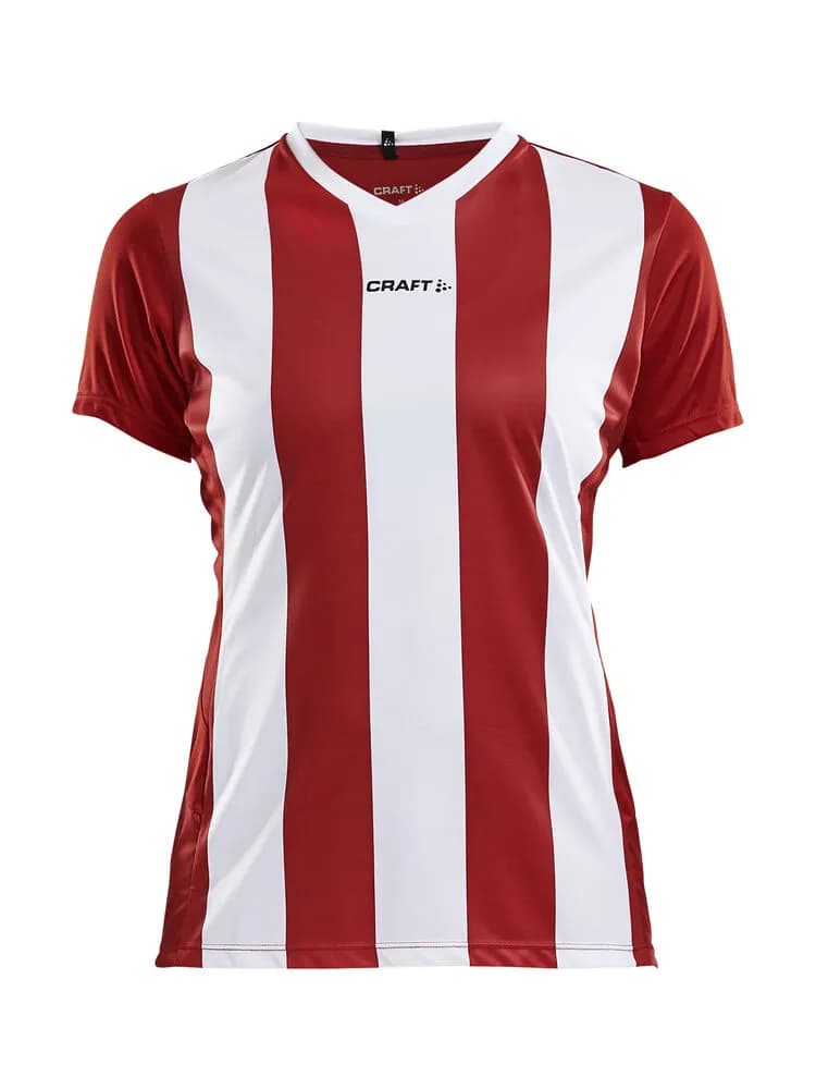 Progress Jersey Stripe W - Bright Red