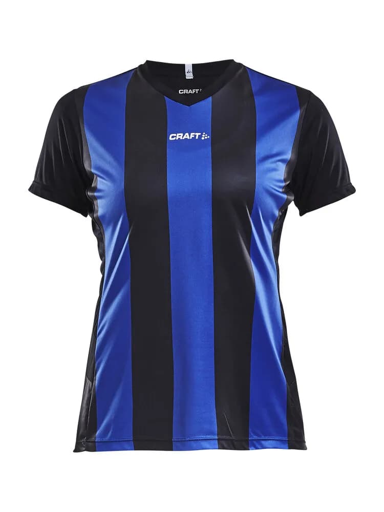 Progress Jersey Stripe W - Black/Club Cobolt