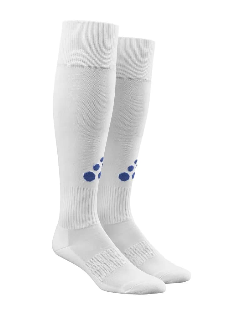 Squad Sock Solid - White/Club Cobolt