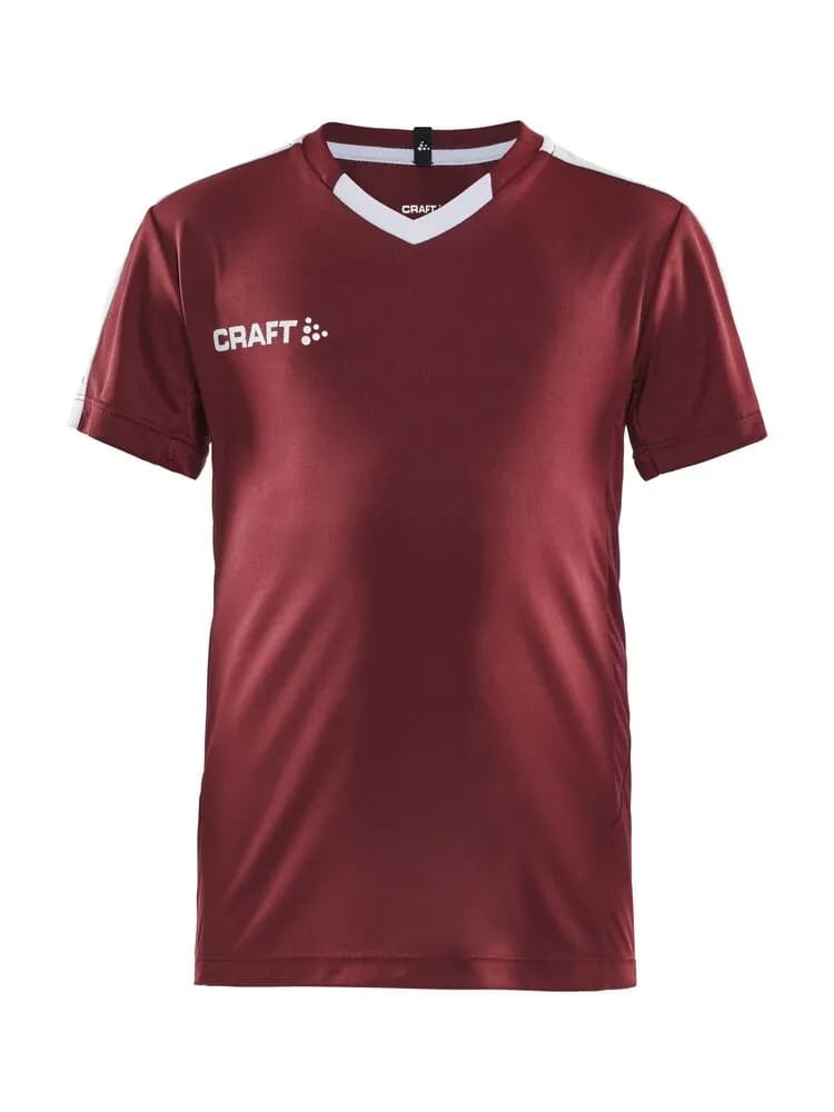 Progress Jersey Contrast Jr - Maroon
