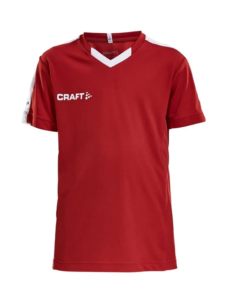 Progress Jersey Contrast Jr - Bright Red