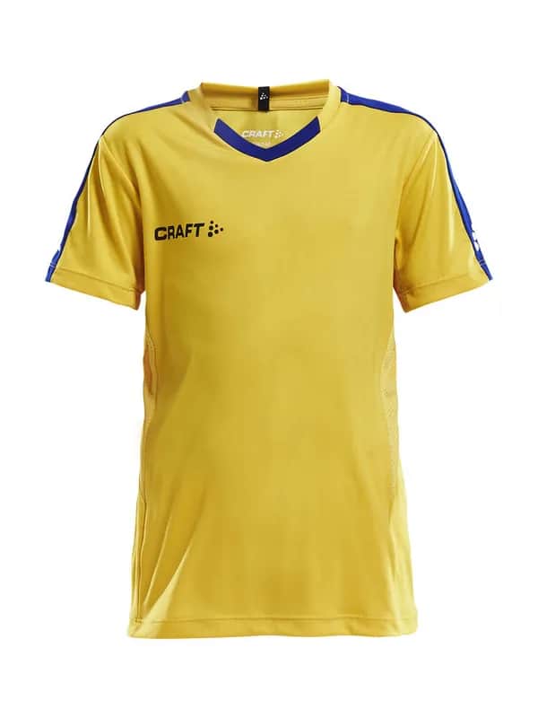 Progress Jersey Contrast Jr - Sweden Yellow/Club Cobolt