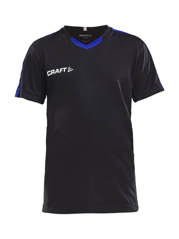 Progress Jersey Contrast Jr - Black/Club Cobolt