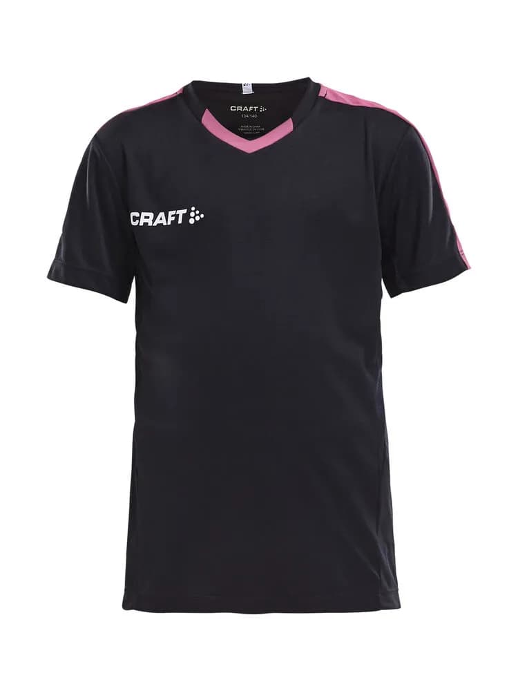 Progress Jersey Contrast Jr - Black/Pop