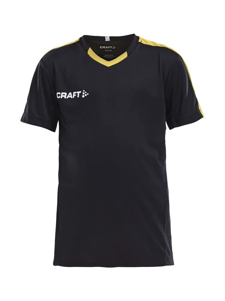 Progress Jersey Contrast Jr - Black/Sweden Yellow